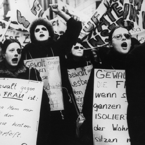 8. maerz demonstration gegen gewalt an frauen